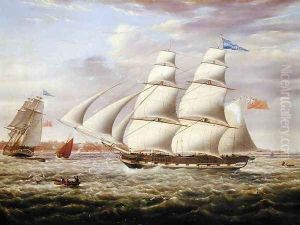 The Barque Andromeda in Two Positions, 1831