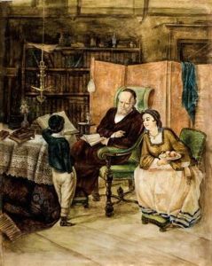 The Examination by Moritz Daniel Oppenheim