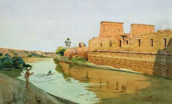 Philae on the Nile, 1894 - view 1