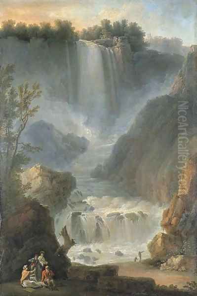 The Marmore waterfall, Terni - view 1