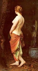 Standing Nude by Camille Wauters