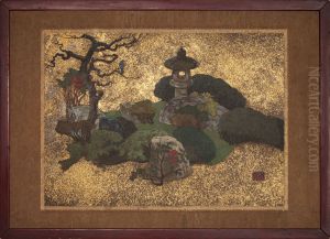Japanischer Garten by Emil Orlik