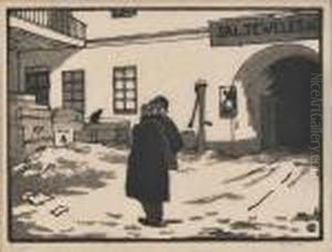 Altkleiderhandler by Emil Orlik