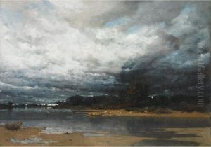 Approaching Storm On The Coast (possibly The Dnieper River)