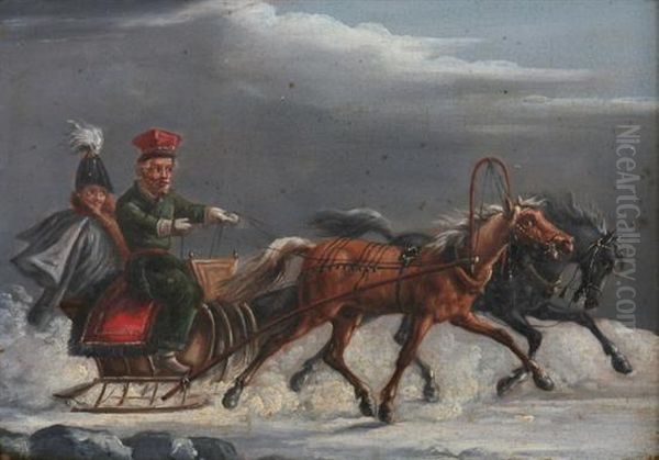 Winter Sleigh Ride - view 1