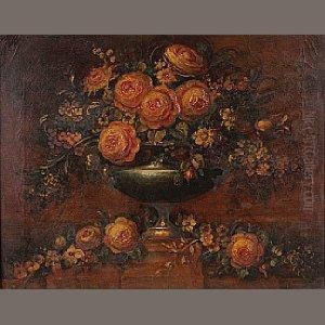A Rose Filled Urn
