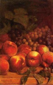 Peaches and Grapes by Lemuel Everett Wilmarth
