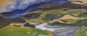 Norrlandsk Alv by Helmer Osslund
