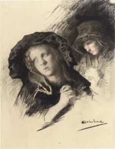 Study Of A Girl by Allan Osterlind