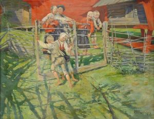 Lekande Barn - Sommar Pa Fabodvallen Lekande Barn - Sommar Pa Fabodvallen