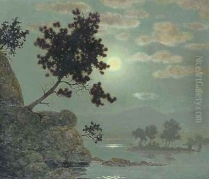Silvery Moonlight by Harry Willson Watrous
