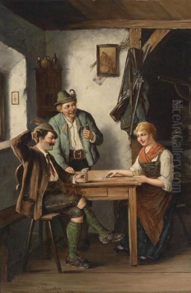 The Card Players - view 1