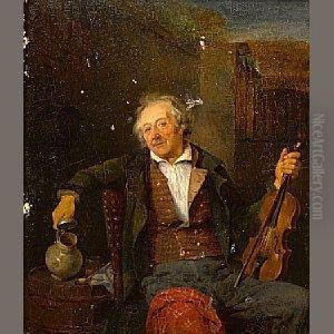 The Old Violin Player