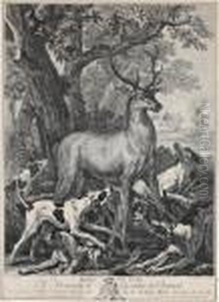 Le Bas L'abois Du Cerf A Monsieur Le Chevalier De Breteuil - view 1
