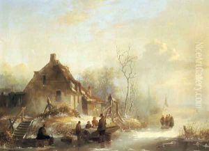 Picnic on a Frozen Lake