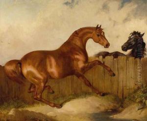 Stallion and Mare by Thomas Woodward