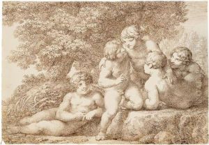 Giochi Di Putti by Pelagio Palagi
