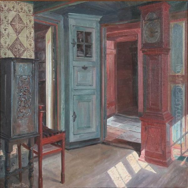 Country Interior, Presumably From Fano Island - view 1
