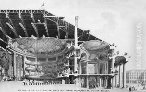 The Theatre de l'Odeon, 1776 by Charles de Wailly