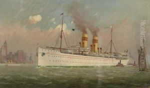 The S.s. San Giorgio In New York Harbor