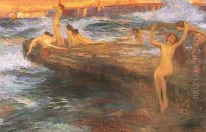 A Sail by John William Whiteley