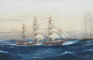The Wool Clipper
Ben Vorlich
Under Reduced Sail At Sea The Wool Clipper
Ben Vorlich
Under Reduced Sail At Sea