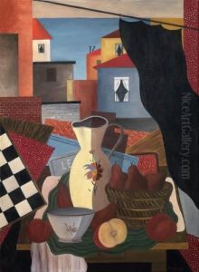 La Finestra by Rene Herbert Renato Paresce