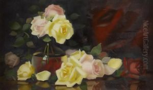 Assorted Roses On A Table Assorted Roses On A Table