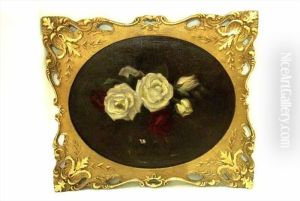 White And Red Roses by James Stuart Park
