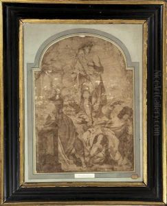La Resurrection by Girolamo Francesco Maria Mazzola (Parmigianino)