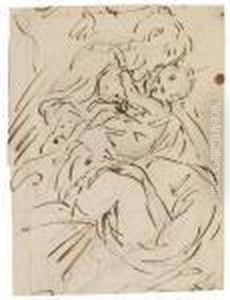 Angel With Child.