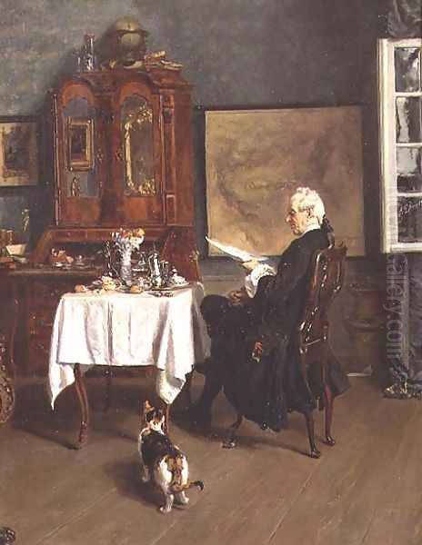 The Actuary at Breakfast - view 1
