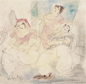 Trois Femmes by Jules Pascin