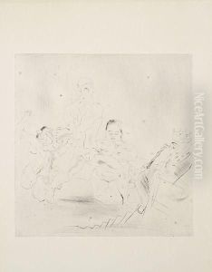 Le Jugement De Salomon by Jules Pascin