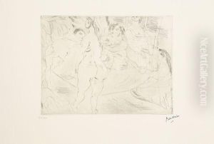 Les Amies by Jules Pascin