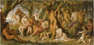 Song Of Silenus by Joseph Noel Paton