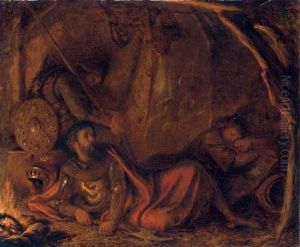 Bruce And The Spider by Joseph Noel Paton