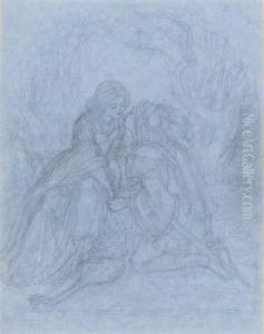 Study For 'hesperus The Evening Star, Sacred To Lovers'