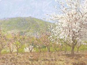 Springtime in Saratoga by Theodore Wores