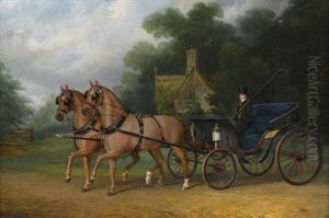 A Horse Pulled Coach by John Paul