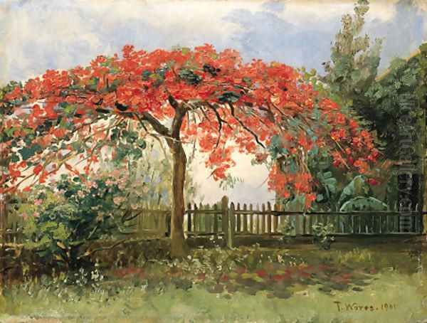 Flowering Tree, Honolulu - view 1