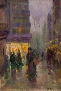 Calles De Paris by Elie Anatole Pavil