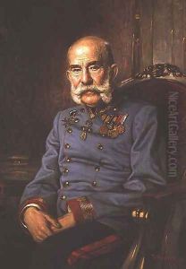 Emperor Franz Joseph I of Austria (1830-1916), 1915 by Hermann Wassmuth
