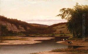 Pass of the Genesee at Smoky Hollow by Lemuel Maynard Wiles