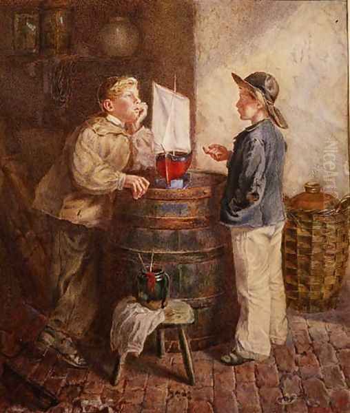 The Young Shipwright, 1866 - view 1