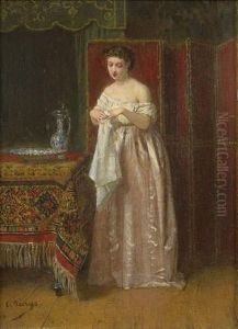 Elegante Se Lavant Les Mains Elegante Se Lavant Les Mains