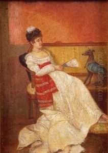 Elegante Au Chien, Circa 1880