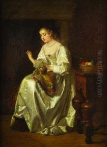 La Brodeuse, Circa 1860