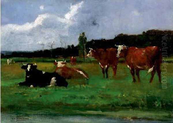 Vaches Dans Un Pre - view 1