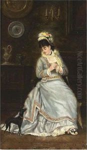 Elegant Young Lady In An Elegant Young Lady In An